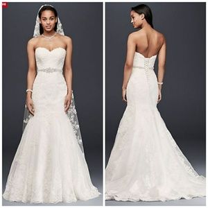 ☆ 24 hrs only ♡ Sweetheart Trumpet Wedding Dress ♡